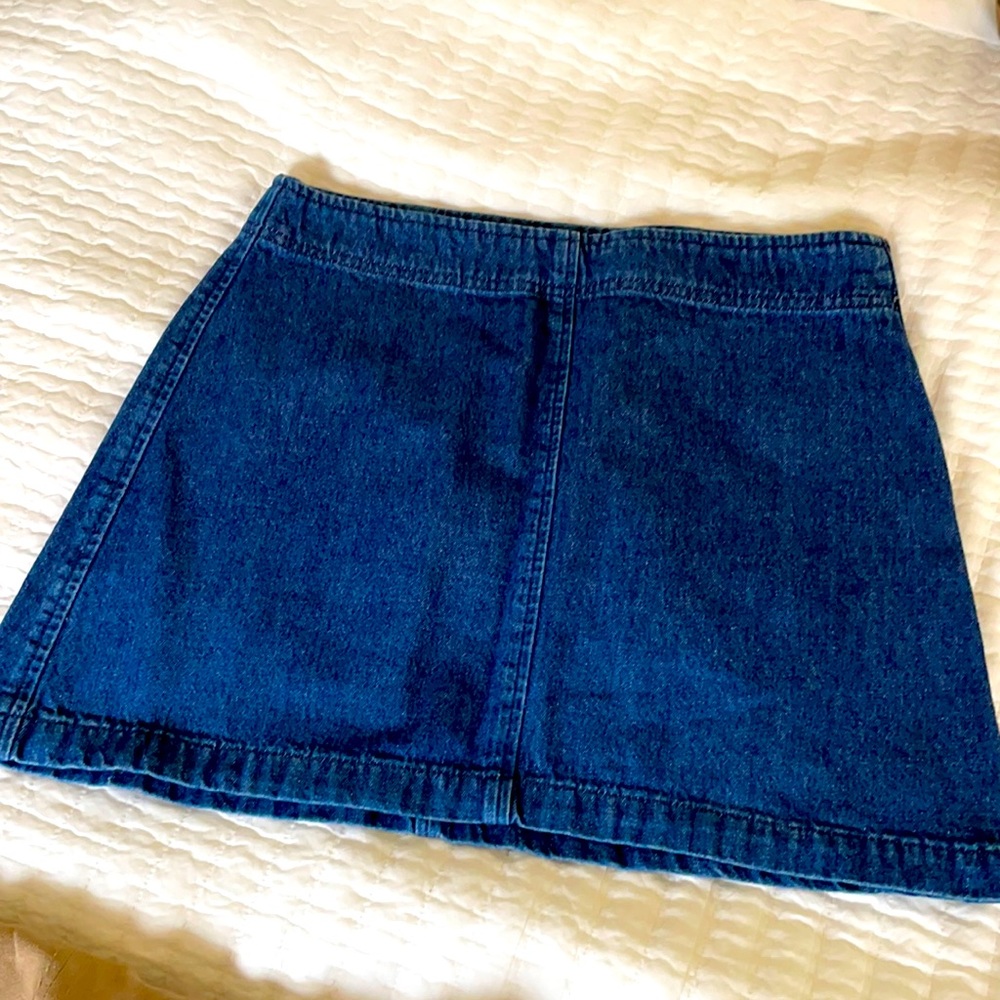 Mini urban outfitters denim skirt